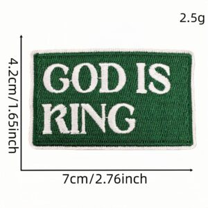 Green cartoon cloth stickers 10 #