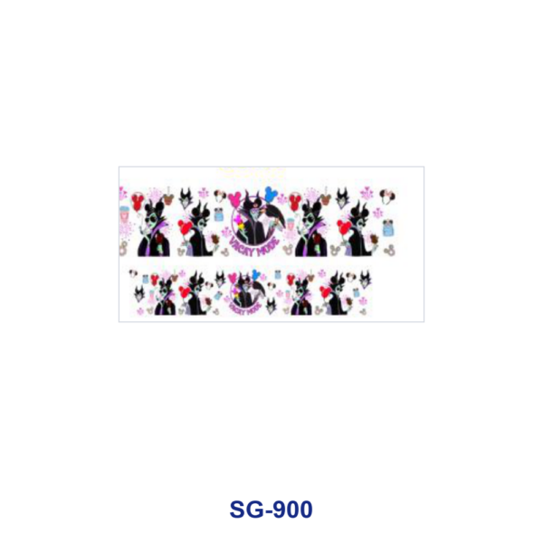Wholesale 8pcs Cute Girly Cartoon Bow Floral 3oz Cup Stickers Wrap OLY Exclusive