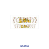 oly-125fa5ca1f500fae5d45431f8c007c87 Wholesale 8pcs Mixed Cartoon Animal Floral Text Print 3oz Cup Stickers Wrap OLY Exclusive