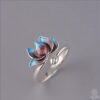 Wholesale Vintage Cloisonné Open Ring, Fashion Jewelry Accessory Boutique Resale Gift