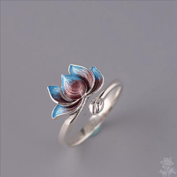 Wholesale Vintage Cloisonné Open Ring, Fashion Jewelry Accessory Boutique Resale Gift