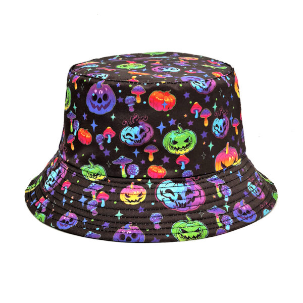 oly-127578a4fca85ab4c1597dff3a21333f Wholesale Trendy Pumpkin Lamp Cartoon Bucket Hat Sun Protection All Season Hat