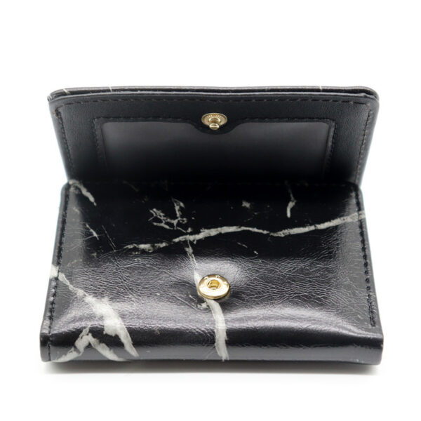 oly-1275eff405bbbadb98424276f520d56b Wholesale Marble Pattern Urban Simplicity PU Short Wallet Fashion Accessory Gift