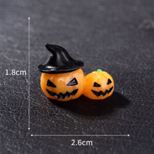 Two pumpkin on the 10th / Horror Halloween series