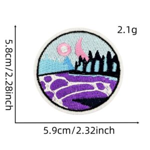 Landscape cloth stickers 6#