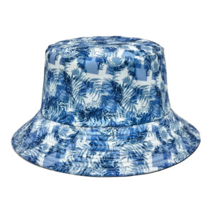 Wholesale Double Sided Leaf Print Fisherman Hat Stylish Summer Sun Hat for Outdoor Everyday Use