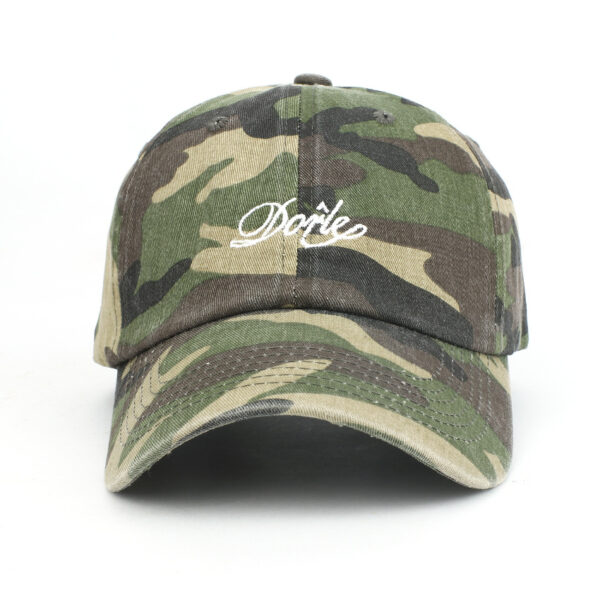 oly-12c594c45e58c5f2aea4223e7816d614 Wholesale 3D Embroidery Camouflage Baseball Cap Adjustable Curved Brim Sun Protection Everyday Fashion Accessory