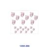 oly-12d78b8a4caac343623405089933d89d Wholesale 2/4/8pcs Minimal Butterfly Mini Cup Sticker
