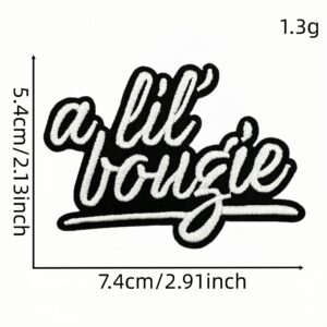 Cartoon English Cloth Patch #10