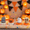 Wholesale Halloween Pumpkin Resin Figurine Decorative Home Accessory Party Gift
