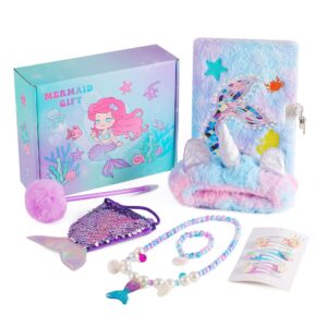 oly-130d6a99d6262e382981623cb90b43b2 Wholesale Mermaid Ocean Theme Kids Stationery Gift Box Set with Notebooks for Back to School Birthday Gift