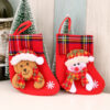 oly-1317993c788e689c9ca496691ba067df Wholesale Red Christmas Stocking Cloth Hanging Decor for Holiday Gifts