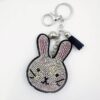 oly-1327cccb5cb3af961e8243aafd4b3bc8 Wholesale Rhinestone Rabbit Keychain with Tassel and Bell - Cute Bunny Key Ring for Wedding Favor, Decorative Accessory
