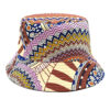 oly-132849ac368f312ad89877dde882bab6 Wholesale Double Sided Bucket Hat Ethnic Style Sun Protection Hat for Women Couples Fashion Accessory
