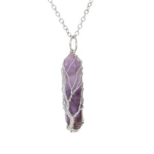 silver amethyst