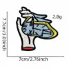 oly-1352a7c8a41f91e50fc6ee4a02071b0c Wholesale Punk Style Embroidered Patches for DIY Clothing Decoration Resale Accessory