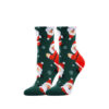 oly-136945019891ca8ee9c9139928e649b1 Wholesale Christmas Reindeer Cartoon Mid Calf Socks Holiday Winter Fashion Socks for Women