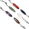 oly-137d11d8e5d85c926abc6fe6d81739f3 Wholesale Hexagon Amethyst Crystal Keychain Fashion Accessory for Daily Use