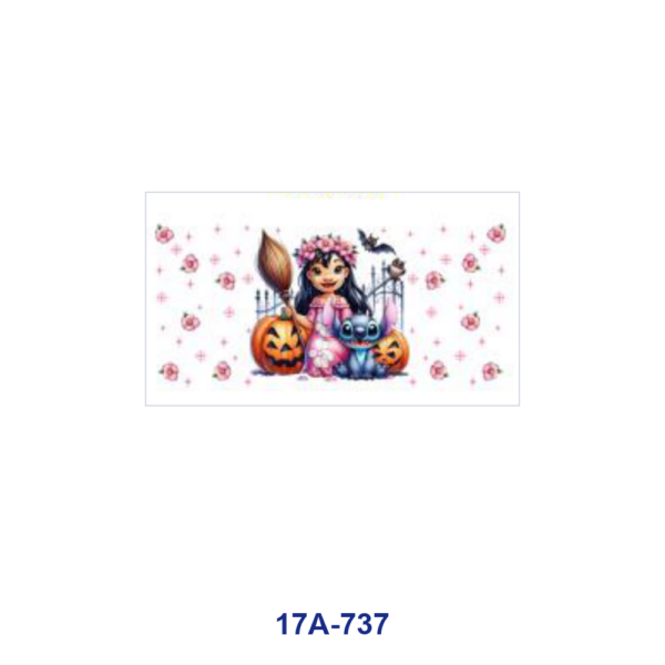 oly-13bb47909e2f9b580ae2cff440a2305c Wholesale 5pcs Halloween Floral Girl Alien Pet Pumpkin Bat Raven Mixed Decor Prints 16oz Cup UV DTF Wraps OLY Exclusive
