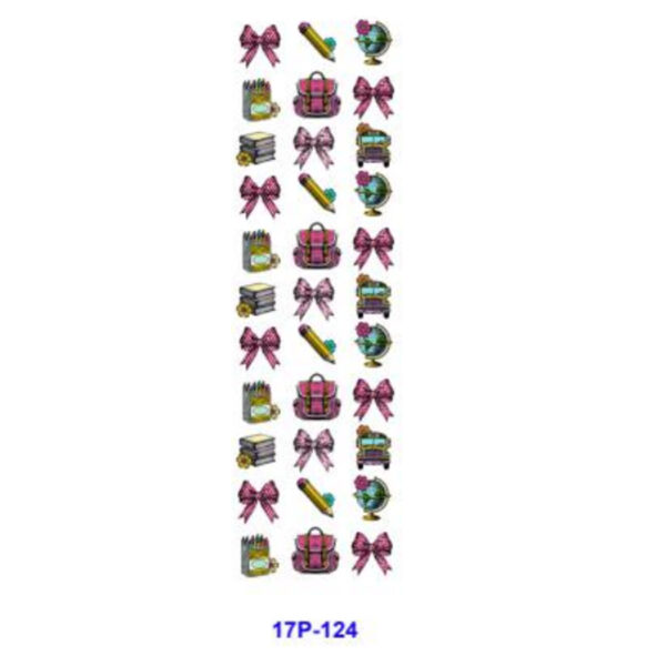 Wholesale 2/8/16 pcs UV DTF Stickers Butterfly Pen and Bookmark Stickers