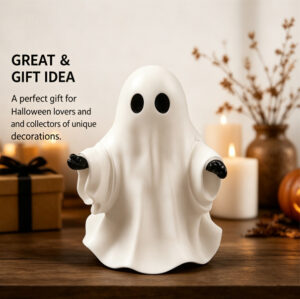 Wholesale Resin Ghost Halloween Figurine Decorative Home Decor Gift for Birthday Party