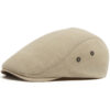 Wholesale Retro Lightweight Linen Peaked Cap for Summer Sun Protection