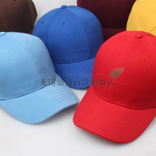 Wholesale Cotton Thick Solid Baseball Cap Korean Style Trendy Sunshade Adjustable Hat