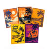oly-1434fd82b8ee0a75b37d37aaa9d46c90 Wholesale Vintage Sunset Beach Embroidery Patches 5 Designs Polyester DIY Iron-On for Shoes Hats Bags Car Key Accessory