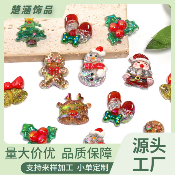oly-145a3ea8b142d30369feb1d9158f3511 Wholesale Christmas Acrylic Beads DIY Phone Charm Accessories for Resale