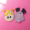 oly-147034d90620ebbbcbbae35ca5707b95 Wholesale Polyester Cute Pig Embroidery Patch DIY Craft for Towel and Home Decor