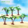 Wholesale Beach Themed Artificial Double Coconut Tree Decoration PVC for Home Decor or Party