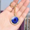 Wholesale Crystal Constellation Keychain Charm Trendy Bag Charm and Car Key Accessory for Women