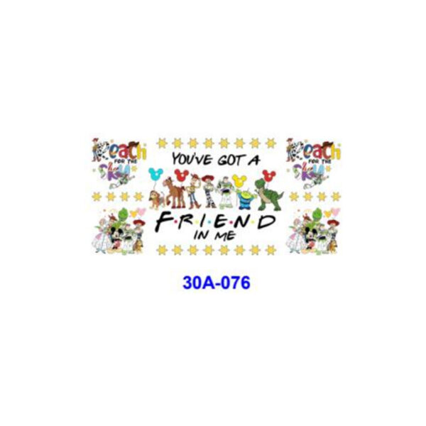 oly-148383a4bcb2b15c8f5b88a943b2eda2 Wholesale 5pcs Western Cowboy Space Text 16oz Cup UV DTF Wraps OLY Exclusive