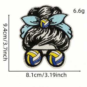 Volleyball sports patch 6 #