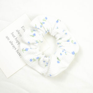 BM 10# blue floral waffle