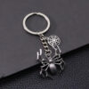 Wholesale Gothic Spider Web Keychain Bag Charm Dark Fashion Accessory Gift