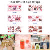 oly-149ed1200d5a6ed65d9d6dc00ad7d48f Wholesale 5pcs Valentine Garden Sprite Cute Pig Red Pink Rose Heart Bow Mixed Floral Print 16oz Cup UV DTF Wraps