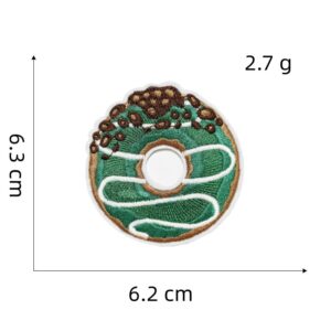 Donut cloth stickers 1#