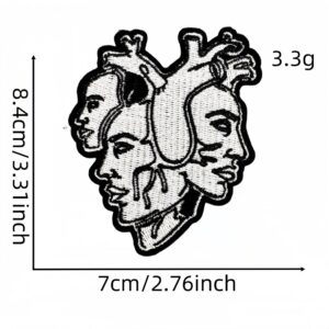 Heart patch 5#