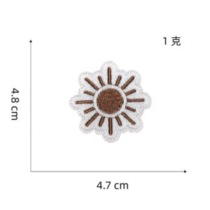 Bohemian sun applique #5