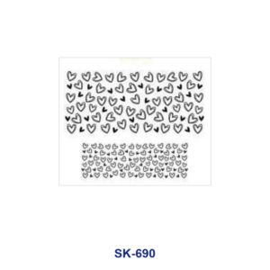 SK-690 / 8pcs / 9cm