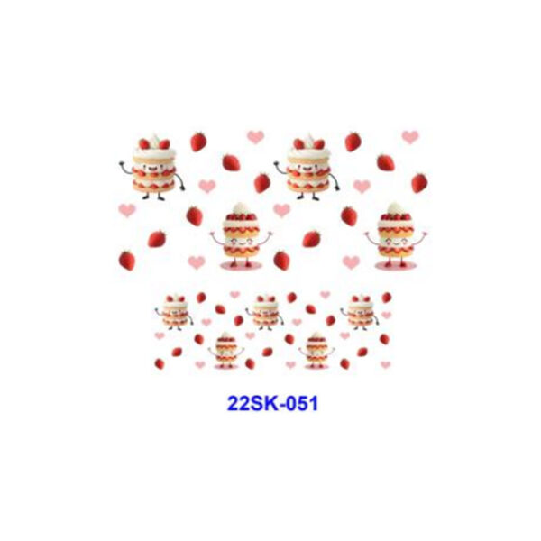 Wholesale 2/4/8pcs Colorful Cute Girl Mini Keychain Sticker