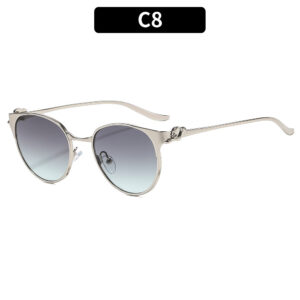 C8 - Silver Frame Gray-Blue Sheet