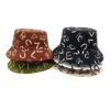 oly-15ada88446c4127476036cd82b346dd0 Wholesale Heart and Letter Pattern Digital Print Bucket Hat for Women Stylish Resale Sunscreen Beach