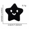 oly-15b743a841a35b07c6265d8a84068cf6 Wholesale Korean Ins Style Black White Cat Cartoon Iron-On Embroidered Patches Craft Supply for DIY Shoes and Hats