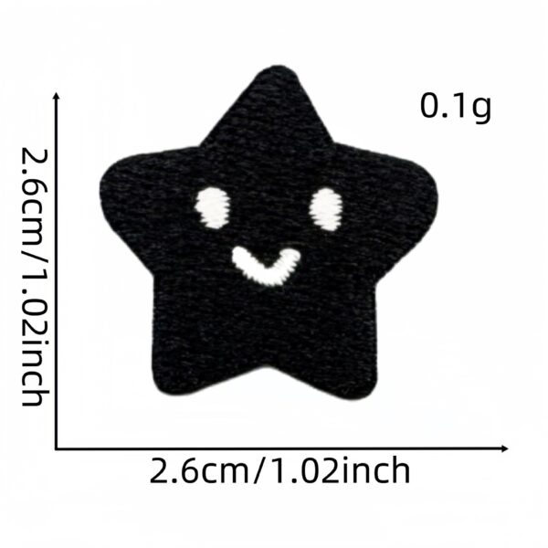 oly-15b743a841a35b07c6265d8a84068cf6 Wholesale Korean Ins Style Black White Cat Cartoon Iron-On Embroidered Patches Craft Supply for DIY Shoes and Hats