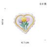 oly-15db754497e273e2061f8edbc2c5cbd4 Wholesale Stylish Flower Love DIY Patch - Polyester Thread Self-Adhesive Embroidery Patch for Bags, Clothing, and Headwear