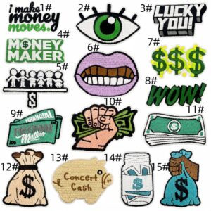 Usd series cloth patch set 15 pieces