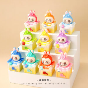 Bunny cream cake [10 styles/set] / Must order in multiples of the full set quantity. orders not meeting this requirement will be shipped randomly by the system