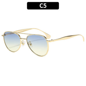 C5-gold frame blue tea tablets